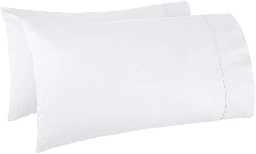 TBM Oversize Pillowcase Set White King 100 Egyptian Cotton