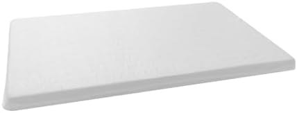 LOFE Adjustable Memory Foam Pillow Insert 12 Height Medium Firm White