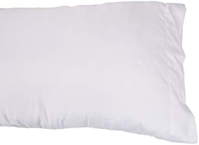 KAF Home Brushed Microfiber Pillow Cases Set of 12 White