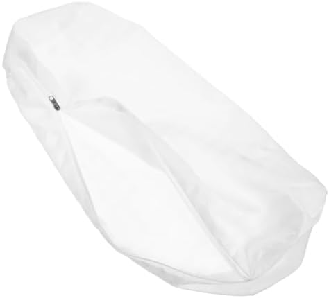 OFFSCH Soft Neck Support Pillow Cover Cylindrical Zipper