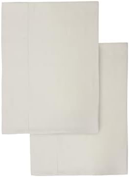 Organic Cotton Pillowcases Set of 2 - Off-White GOTS Certified