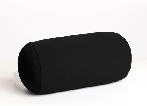 Cushie Pillows Microbead Bolster Pillow - Black