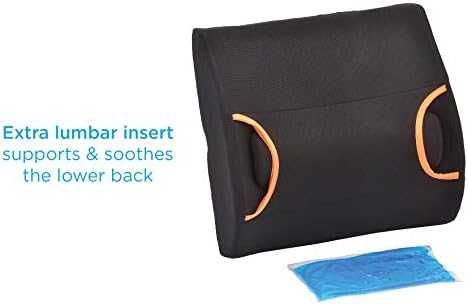 NOVA Lumbar Support Pillow with Hot Cold Pack