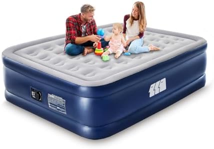 TANSTRIDER Full Air Mattress with Built In Pump