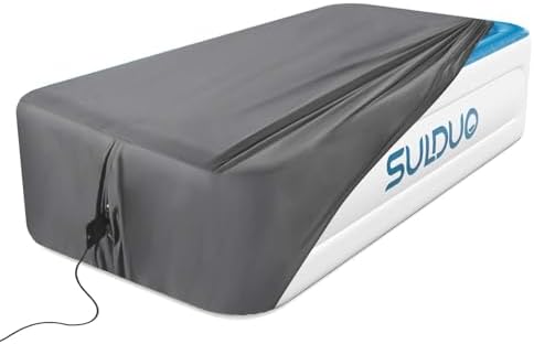 SULDUO Twin Air Mattress Sheet 18 Deep Gray