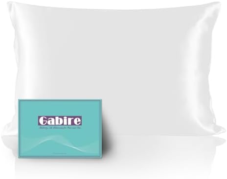 Gabire Mulberry Silk Pillowcase - Acne Preventing Skin Hair Friendly