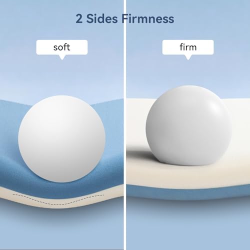 AMICLIBER Memory Foam Pillow for Sleeping