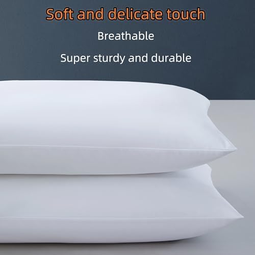 1000 Thread Count Cotton Pillow Cases Set of 2 100 Egyptian Cotton Sateen