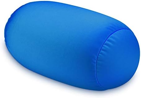 FABSKIY Squishy Microbead Neck Pillow 7Inch x 12Inch Travel Friendly