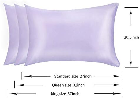 Jocoku 100 Mulberry Silk Pillowcases Set of 2 1