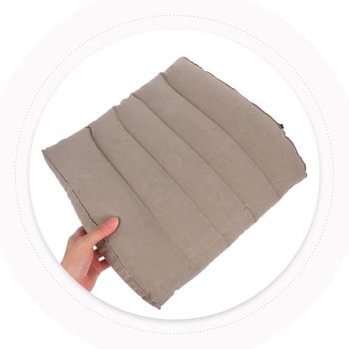 Luxshiny Inflatable Travel Pillow for Airplane Car Lumbar Support