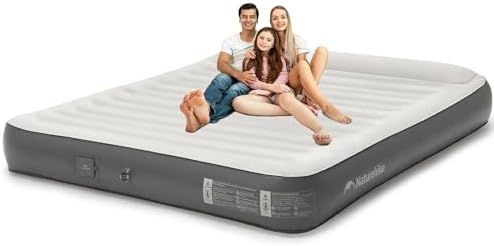 Naturehike Compact King Air Mattress with Built-in Pump