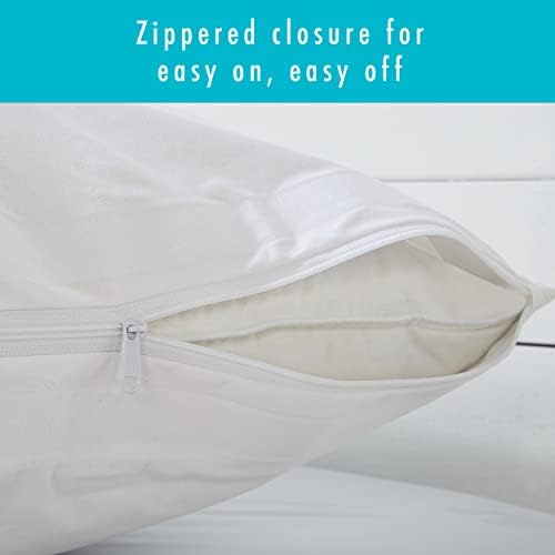 Fresh Ideas Cotton Pillow Protectors 6-Pack Queen Size 1