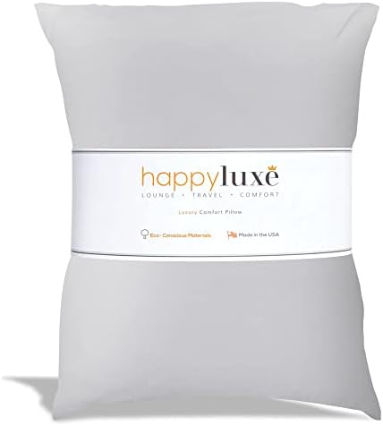 Happyluxe Odyssey Travel Pillow - Soft Lightweight USA Made