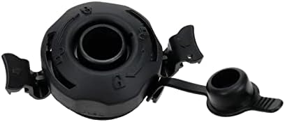 Quluxe Air Mattress Plug - Black Secure Seal Cap