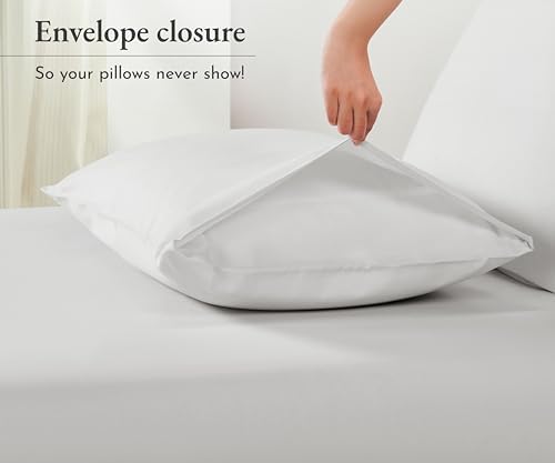 California Design Den 100 Cotton Pillowcases Set of 2