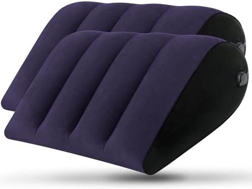 JCDOBEST 2 Pack Portable Inflatable Wedge Pillow