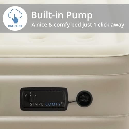 Simpli Comfy 18 Inch Raised Twin Inflatable Mattress
