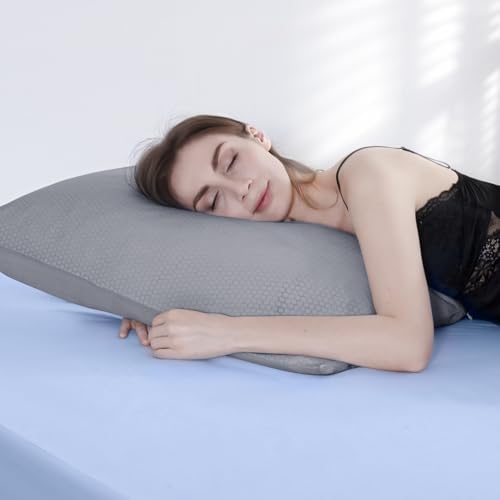 LUXEAR Cooling Pillowcases 2 Pack - PCM Tech Grey