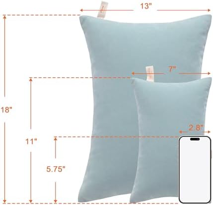 NTBAY Tiny Pillows 7x11 Travel Pet Pillow Soft Machine Washable
