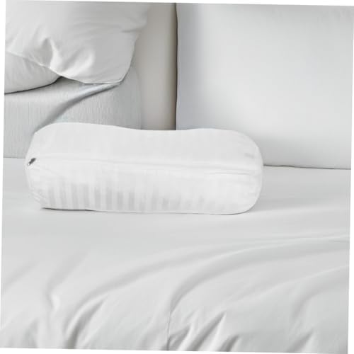 OFFSCH Soft Neck Support Pillow Cover Cylindrical Zipper