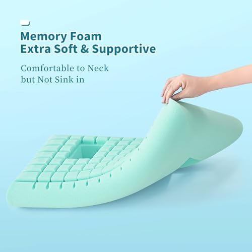 HAVARGO Ear Piercing Pillow for Side Sleepers