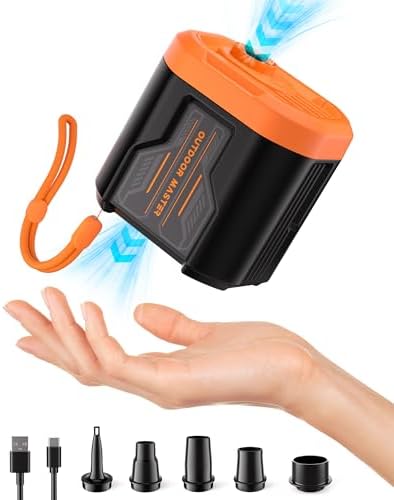 OutdoorMaster Bonito 5kPa Electric Air Pump with Rechargeable Battery