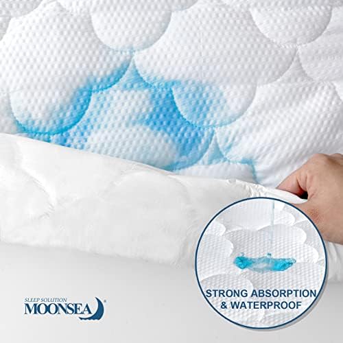 Moonsea Kids Air Mattress Waterproof Pad Cover for INTEX 66803EP Cozy Kidz