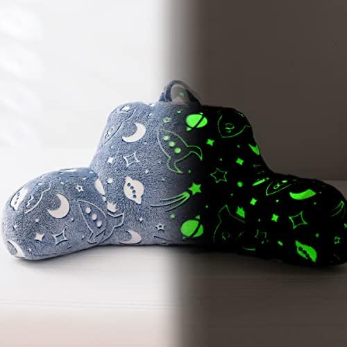 Glow in The Dark Bed Rest Pillow with Arms