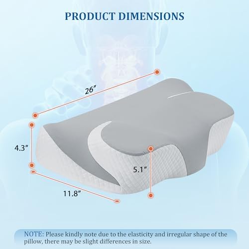 OneBlis Butterfly-Shaped Cervical Neck Pillow for Sleep