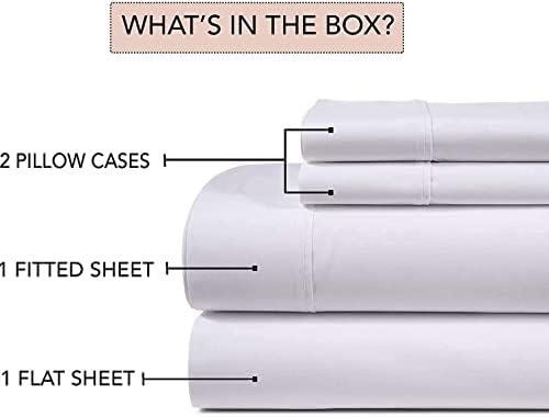 RoverBedding Egyptian Cotton Sheet Set - Full XL 800 Thread Count