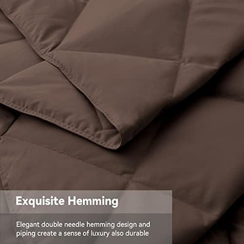 Deodar Down Throw Blanket - Soft Fluffy Lightweight