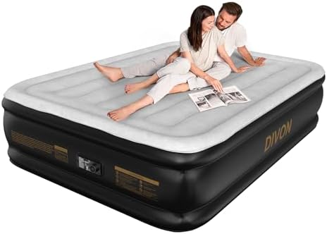 DIVON Full Air Mattress with Built-in Pump 660lbs