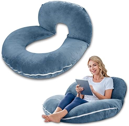 INSEN Reading Pillow with Zipper and Straps