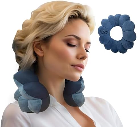 Total Pillow Donut Travel Pillow - Blue