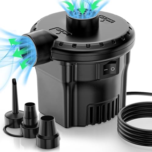 HUGERSTONE Electric Air Pump for Pool Inflatables