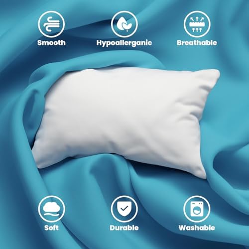 Avalon Bedding Standard White Pillowcases Set of 4