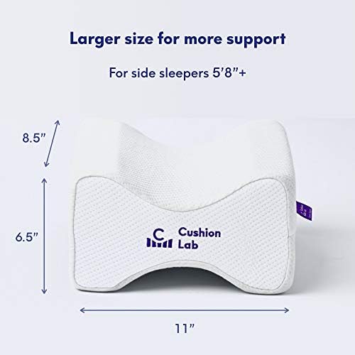C Cushion Lab Extra Support Knee Pillow for Side Sleepers 1