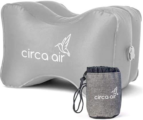 Circa Air Inflatable Knee Pillow - Light Comfortable for Side Sleepers