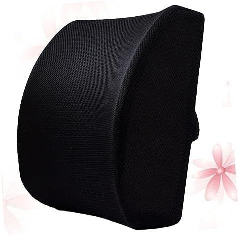 Ciieeo Car Lumbar Support Cushion for Office and Driving Comfort