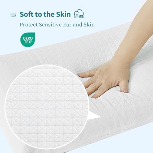 HAVARGO Ear Piercing Pillow for Side Sleepers