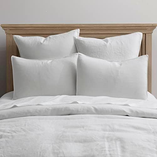 ATLINIA Linen Pillowcases King Size Set of 2