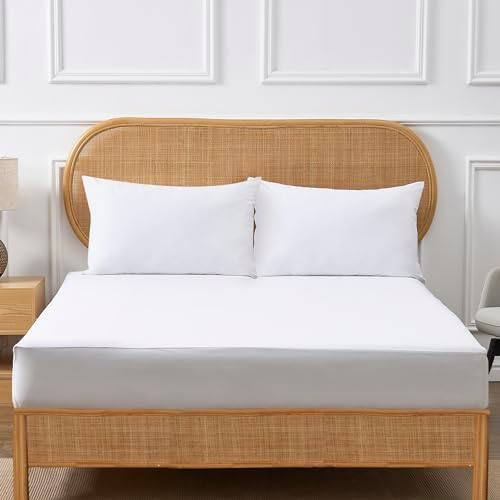 ProtectMySleep Tencel Pillow Protectors - 2-Pack Eco-Friendly Soft Waterproof Hypoallergenic