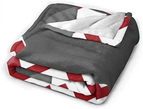 Modern Flannel Fleece Throw Blanket - 80x60 Inch