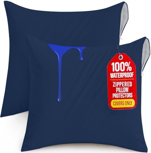 Utopia Bedding Waterproof Pillow Covers 2 Pack
