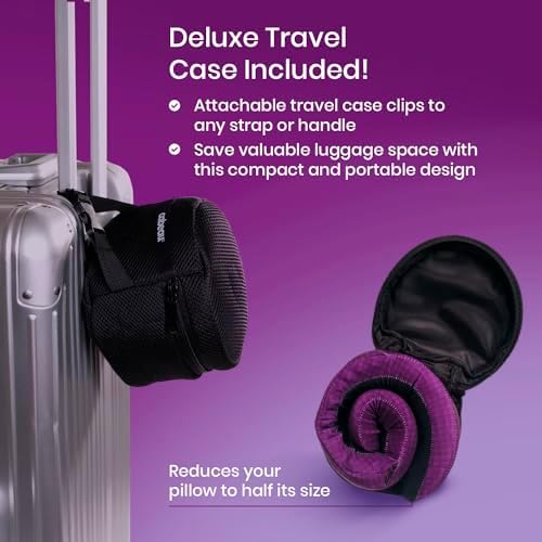 Cabeau Evolution Cool Travel Neck Pillow - Purple