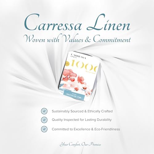 Carressa Linen King Size Pillow Cases Set of 2