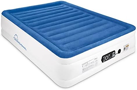 SoundAsleep CloudNine Air Mattress Queen Size with Dual Pump
