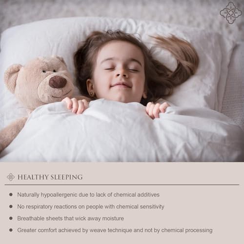 BIOWEAVES Organic Cotton Pillow Cases Set of 2