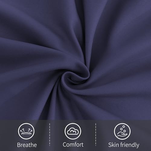 CULVE Pillowcases 24 Pack - Navy Blue Standard Size 1